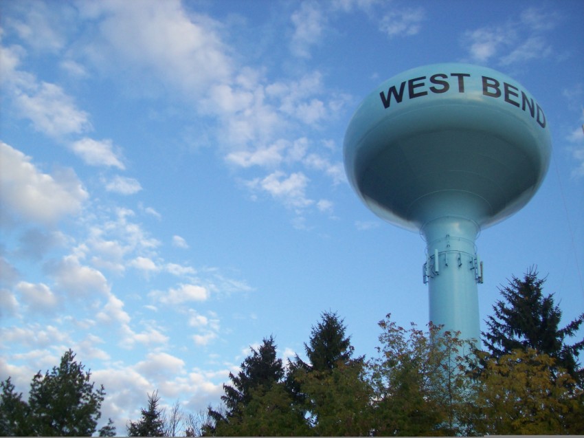 West Bend Water Tower c/o Jenny Dooley