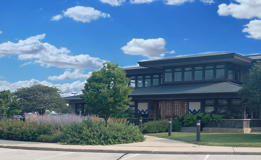 The exterior of our corporate headquarters, located in Pewaukee, Wisconsin.