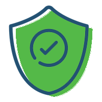 icon of security badge